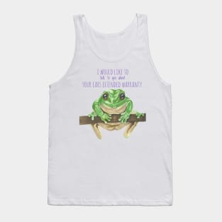 Trying to Reach You Frog Tank Top